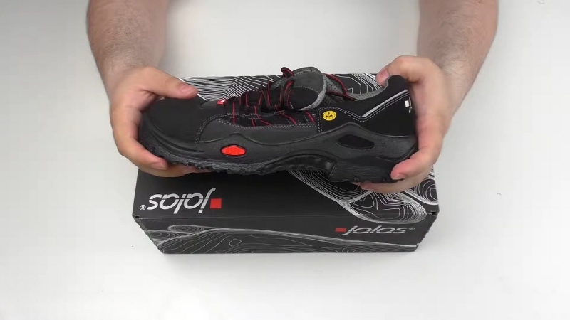 Radne cipele JALAS 1615 E-SPORT prikazane na originalnoj kutiji